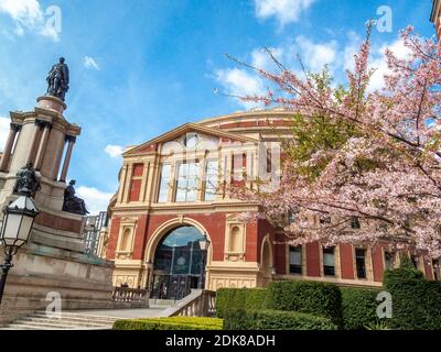 London, UK, April 11, 2010 : The Royal Albert Hall theatre concert hall in Kensington where the Proms classical concert is held each year which is a p Stock Photo