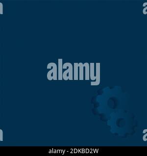 abstract dark blue background with oblique lines, car repair, service station. vector illustration Stock Vector
