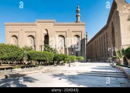 Exteriors of the Mosque of Al Rifai (Al-Refai, Al-Refa'i), and Mosque ...