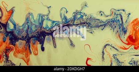 Beautiful abstract multicolored illustration Stock Photo