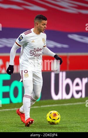 Hatem Ben Arfa of Girondins Bordeaux during the League 1 match between Lille OSC and Girondins Bordeaux at Stade Pierre Mauroy on December 13, 2020 in Lille, France. Stock Photo