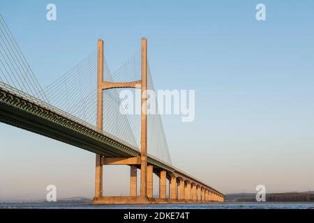 The Second Severn Crossing —officially renamed the Prince of Wales Bridge —is the M4 motorway bridge over the River Severn between England and Wales.