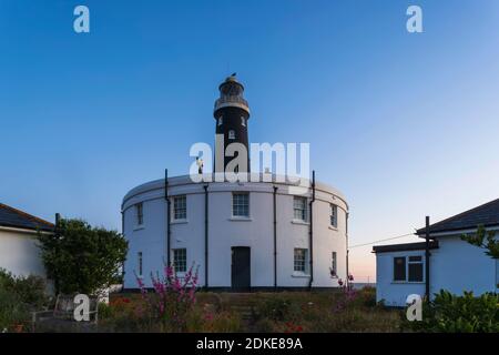 England, Kent, Dungeness, The Old Lighthouse Stock Photo