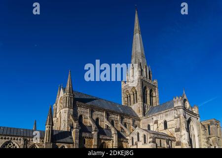 England, West Sussex, Chichester, Chichester Cathedral Stock Photo