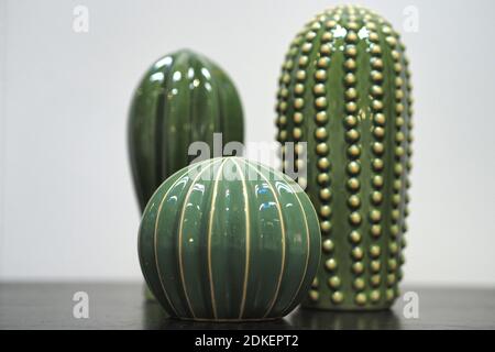 Decor for the house and office is green. Stock Photo