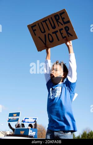 Atlanta, GA, USA. 14th Dec, 2020. DAVID PERDUE, Republican incumbent ...