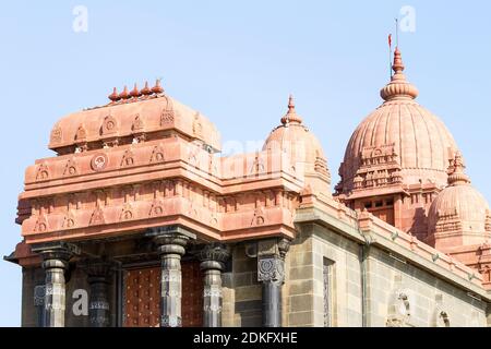 Swami Vivekananda Rock Memorial - a famous tourist monument at a sunny day in Vavathurai, Kanyakumari, India Stock Photo