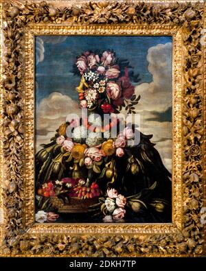 Allegory of Spring by Arcimboldo, Giuseppe 1527 -1593 Italy Italian ...