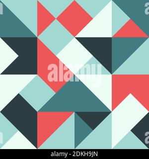 Vector Abstract geomatric colorful pattern. Stock Vector