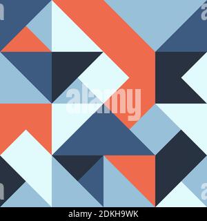 Vector Abstract geomatric colorful pattern. Stock Vector