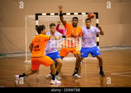 ARUJÁ, SP - 20.12.2020: FINAIS DA LIGA NACIONAL DE HANDEBOL 2020 - Awards.  The day came for the grand final of the National Men's Handball League  2020, with EC Pinheiros x Taubaté