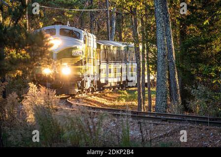 stone mountain park Georgia train Stock Photo - Alamy