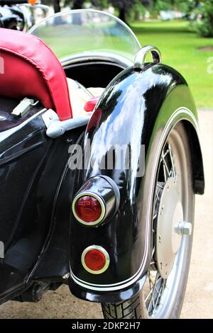 An image of a motorcycle sidecar Stock Photo