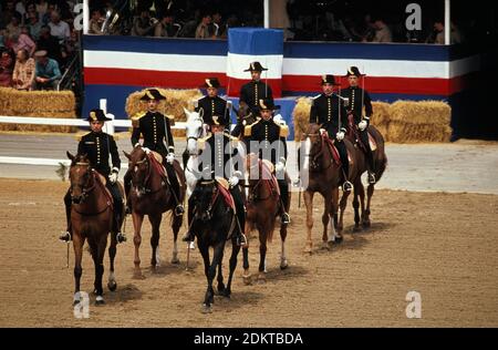 The Cadre Noir, an Equestrian Display Team based in the city of Saumur in  western France Stock Photo - Alamy