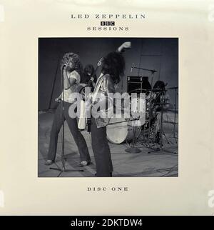 Sølv Cosmic længde Led Zeppelin BBC Sessions 06 - Vintage Vinyl Record Cover Stock Photo -  Alamy