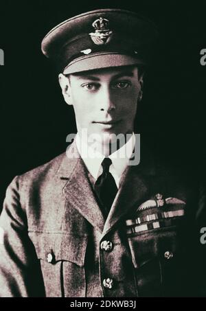 George VI (Albert Frederick Arthur George; 1895 – 1952) was King of the United Kingdom and the Dominions of the British Commonwealth from 11 December Stock Photo