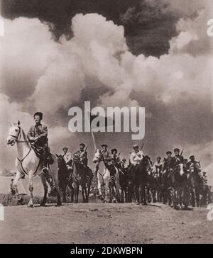 Russian civil war. 1st Cavalry Army (Red Cavalry). 1918-1920. Stock Photo