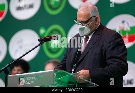 Belgrade, Bulgaria. 13th December, 2020. President of the world wrestling union Nenad Lalovich. Credit: Nikola Krstic/Alamy Live News Stock Photo