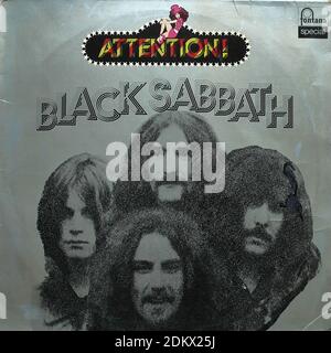 Attention! Black Sabbath! - Fontana - 6438 057