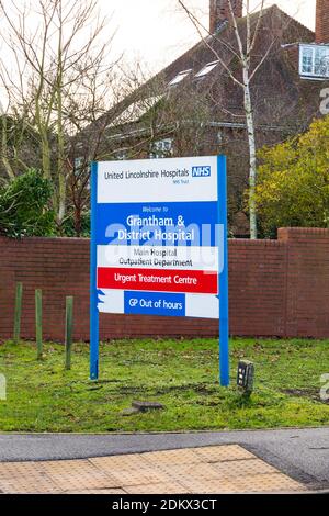 Grantham & District Hospital, Lincolnshire, GB, United Kingdom, England ...