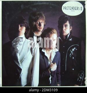 The Pretenders II - Vintage vinyl album cover Stock Photo