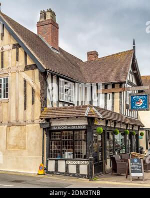 Henley in Arden Ice-Cream Shop. Stock Photo