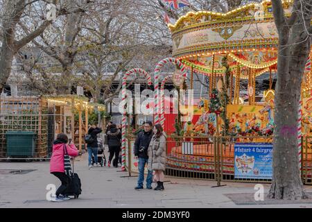 The Southbank Centre on the 9th December in South London in the United Kingdom. Photo by Sam Mellish Stock Photo