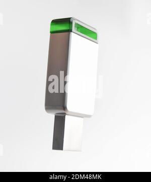 Usb flash drive isolated on white background Stock Photo