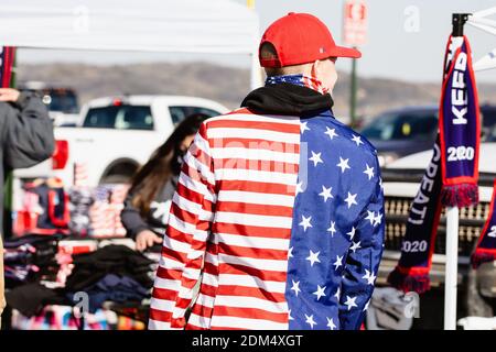Donald Trump MAGA Rally in Omaha Nebraska Stock Photo