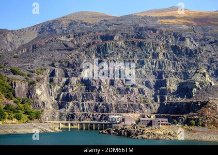 Dinorwic Quarry, Llanberis, Wales, United Kingdom Stock Photo