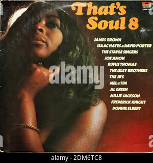 That's Soul 8, Polydor 2484 053  - Vintage vinyl album cover Stock Photo
