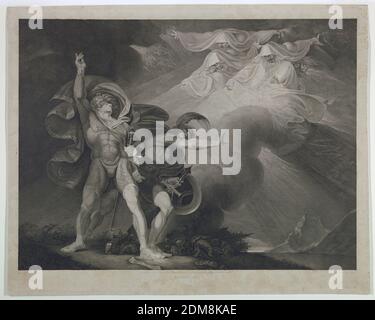 'The Three Witches Appearing to Macbeth and Banquo', late 18th century ...