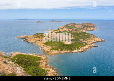 rocky coastline at Cape le Grand national park in Australia Stock Photo