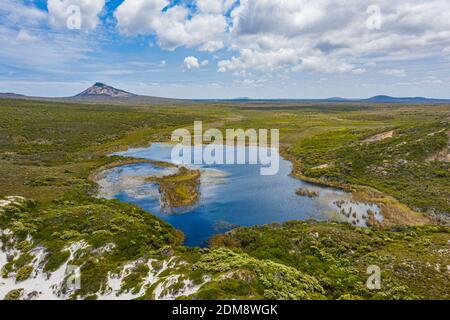 Frenchman peak at cape le grand in Australia Stock Photo