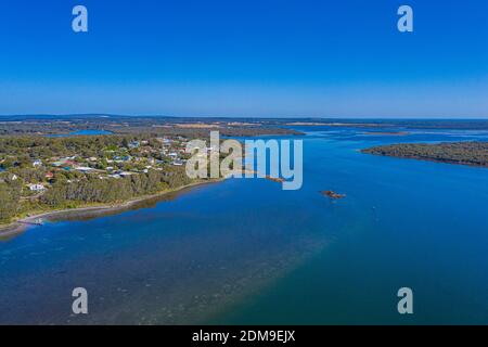 Aerial view of Augusta in Australia Stock Photo