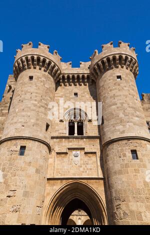 Palace of the Grand Master of the Knights, Rhodes Town, Greece Stock Photo  - Alamy