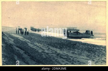 NORTH AFRICA - NOVEMBER 8, 1942: British and American forces began Operation Torch, the invasion of French North Africa. Stock Photo