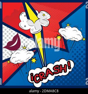 Cartoon of a breakup Stock Vector