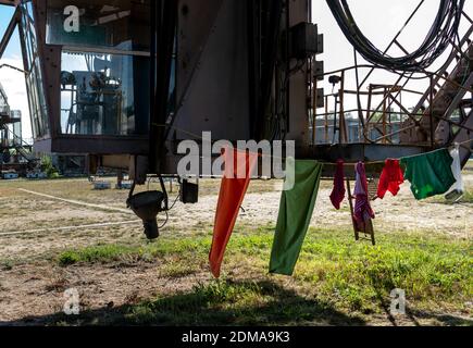 Detail Photo Of An Overburden Excavator In Ferropolis In Graefenhainichen Stock Photo