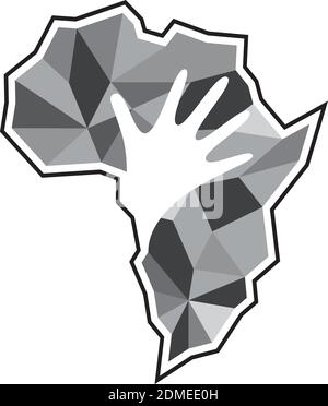 South Africa map silhouette icon. Editable vector Stock Vector Image ...