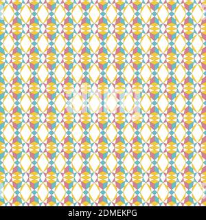 Abstract ethnic colorful background. Ethnic pattern with lines. Colorful Pattern. Vector Pattern Set. Vector illustration EPS.8 EPS.10 Stock Vector