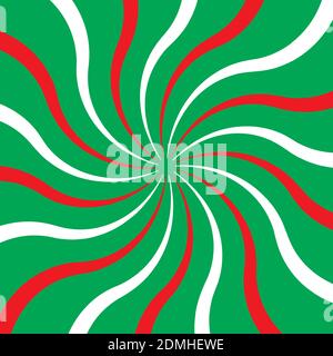 An abstract retro swirl background image. Stock Vector
