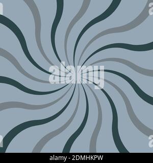 An abstract retro swirl background image. Stock Vector