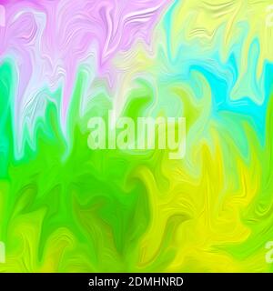 abstract colorful fluid embossed texture background Stock Photo