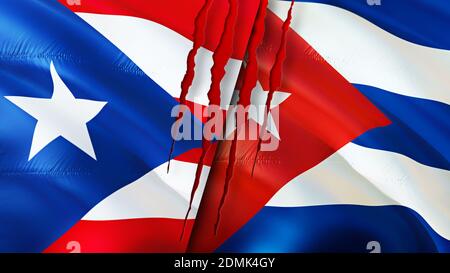 Premium Photo  Wallpaper by puerto rico flag and waving flag by