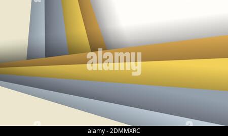 Abstract Background with Gradient and Stripes with Shadow. color pastel Stock Vector