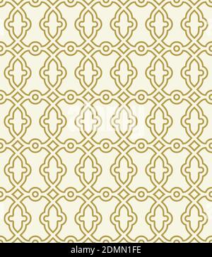 Seamless Pattern in Arabian Style Stock Photo