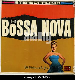 The Big Bossa Nova - Vintage Record Cover Stock Photo