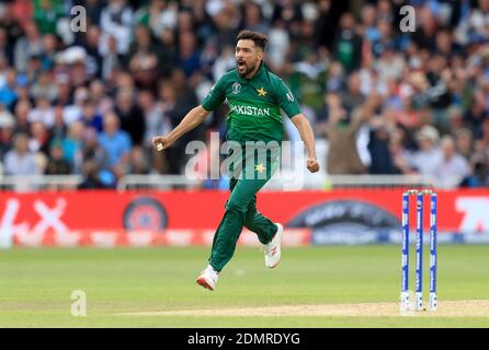 File photo dated 03-06-2019 of Pakistan's Mohammad Amir. Stock Photo