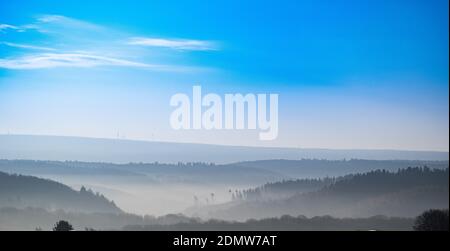 Eifel low mountain range in Germany Stock Photo